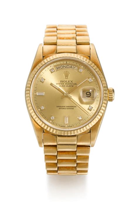 rolex day-date 18038 stella dial|Rolex 18038 gold bracelet.